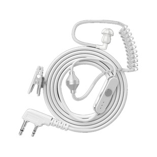 对讲讲机耳机空气导管耳机线对讲机通用K头T头耳塞耳麦入耳式配件