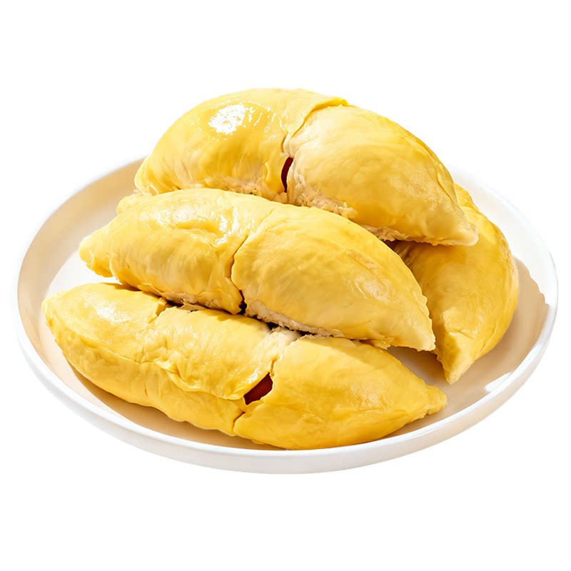 泰国金枕榴莲肉冷冻A树熟冷冻榴莲肉水果肉冻肉软糯香甜顺丰包邮