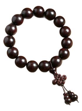 小叶紫檀如意平安结葫芦念珠