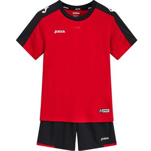Joma26年新款荷马儿童足球服套装训练服速干学生比赛专业队服球衣