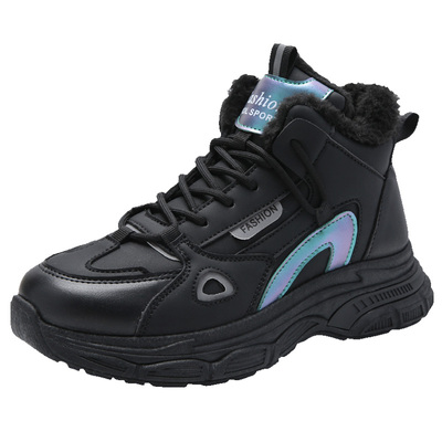 踩屎感断码清仓女鞋冬季大码加绒