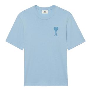 Ami Paris 男女同款黑色ADC美利奴羊毛开衫 爱心羊毛毛衣