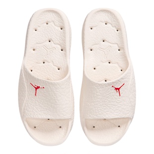 NIKE耐克男子JORDAN镂空一字拖鞋沙滩鞋运动休闲拖鞋HQ2163-003