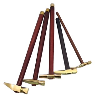 上锔钉锤迷你小铜锤头纯黄铜实心锔瓷工具榔头手工镶嵌小锤子焗瓷