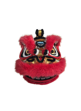 万狮兴《鹤装》迷你醒狮摆件