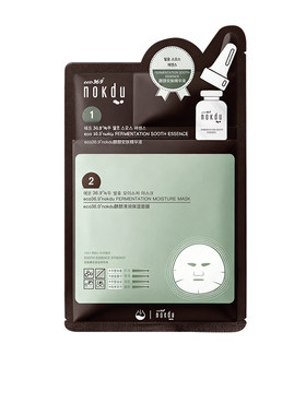 nokdu绿豆清润保湿面膜