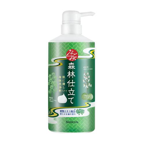 巴斯克林舒和沐浴露液日本官方正品洗澡男士女清爽持久留香600ml