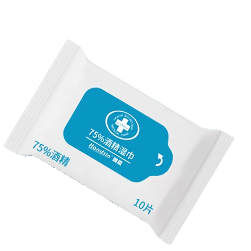 瀚思75度酒精消毒湿巾