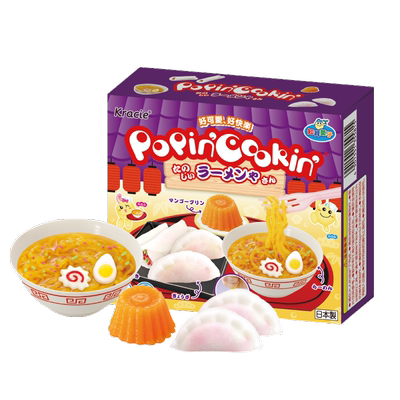 Kracie客乐谐日本食玩拉面造型32g知育菓子亲子玩具DIY手工糖果