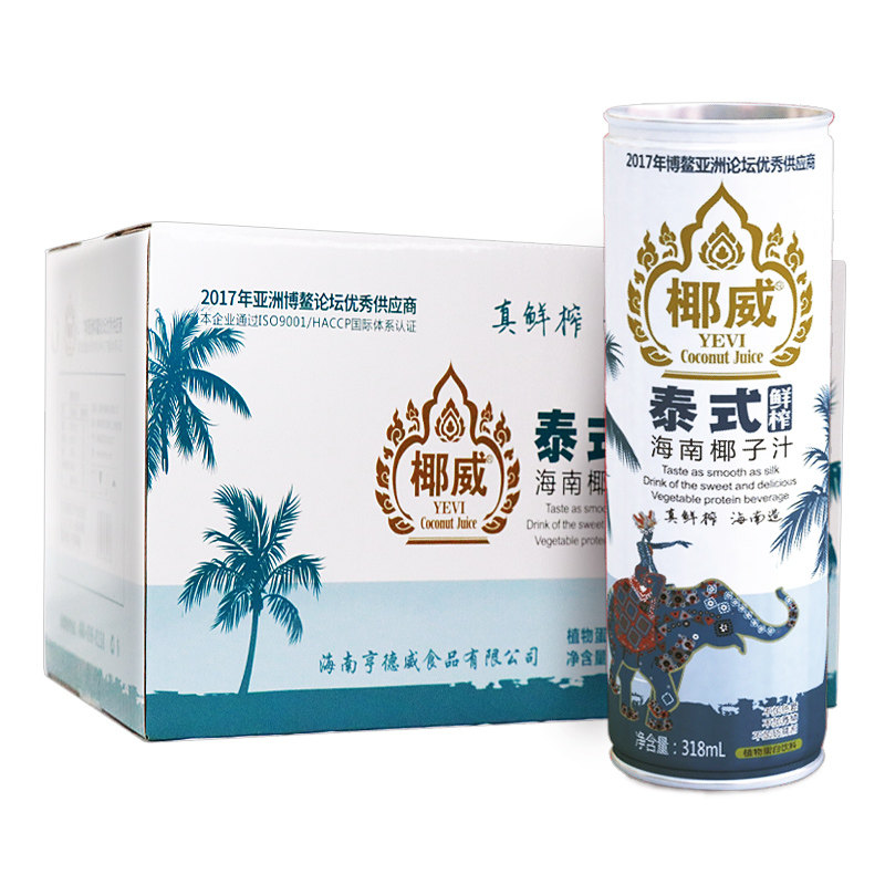 罐装椰汁果汁饮料饮料