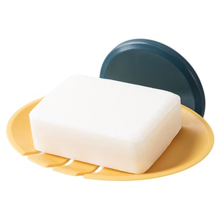 香皂盒肥皂盘壁挂式免打孔沥水小件置物架托盘肥皂碟卫生间壁挂架