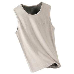 七匹狼男士加绒保暖背心冬季气凝胶抗寒发热坎肩中厚内衣上衣单件