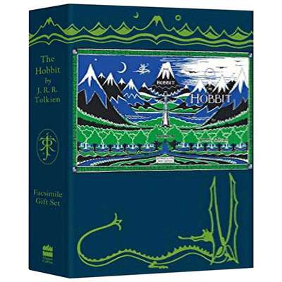 英文原版 The Hobbit Facsimile Gift Edition 霍比特人初版 复刻收藏版 英文版 进口原版英文书籍