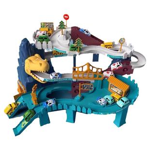 电动轨道车儿童玩具男孩停车场恐龙盘山过山车益智女孩1火车2汽车