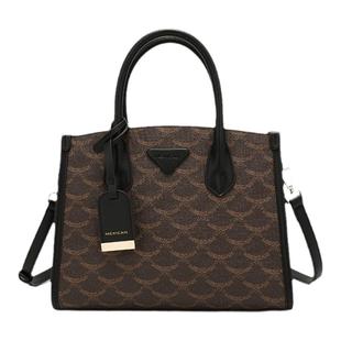 稻草人手提包女2025新款大气通勤妈妈款斜挎包中青年大容量杀手包