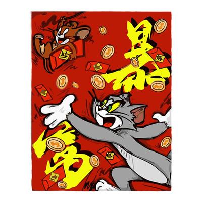 【19.9元1幅】diy数字油画填充2024新款解闷填色画丙烯手工礼物