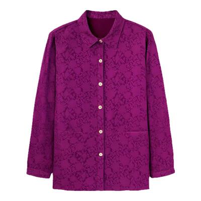 新款胖妈妈春秋季衬衫加肥大码