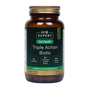 英国HB荷柏瑞专研成人肠道肠胃益生菌益生元500亿乳杆菌官方正品