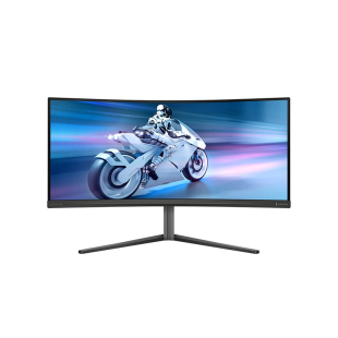 飞利浦34英寸4K曲面带鱼屏200Hz电竞显示器HDR游戏屏34M2C5500Q