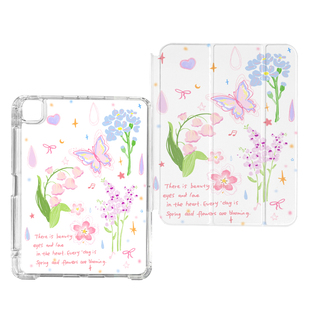 ipad11保护套2025新款可拆分air7带笔槽pro保护壳10代透明6轻薄5平板mini7防弯摔13寸旋转9支架Y折全包4抽拉8