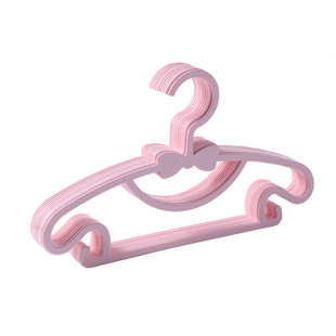 儿童衣架小孩小号衣服挂婴儿晾衣架子家用宝宝多功能婴幼儿晒防滑