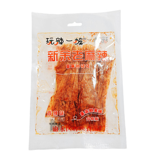 江西特产新余老麻辣晖映香辣软豆皮辣条辣片零食童年味道85g袋装