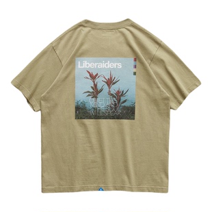 现货 LIBERAIDERS MAW PHOTO TEE 天竺棉相片印花休闲复古短袖T恤
