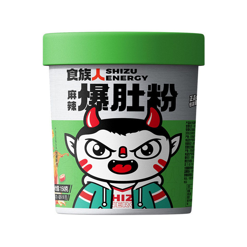 食族人麻辣爆肚粉巨好吃网红零食