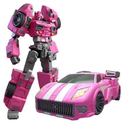 迷你特工队玩具四合体正版X机甲可变形汽车机器人福弗特赛米露西X