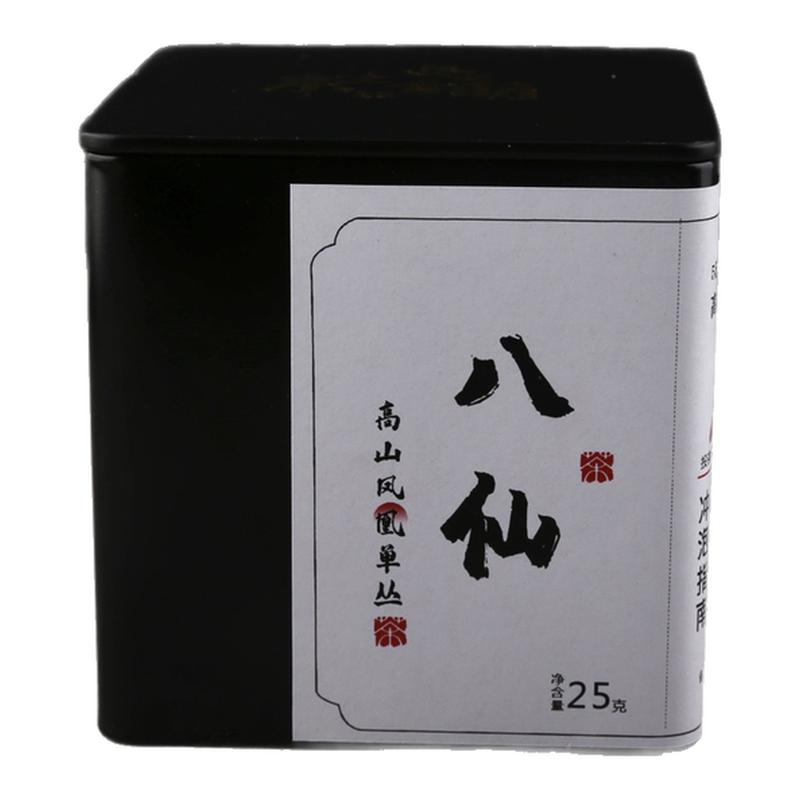 新品潮州凤凰高山老枞八仙单枞茶单丛茶乌龙茶浓香型高端黑金罐装