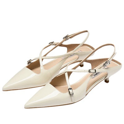 73hours尖头法式经典凉鞋