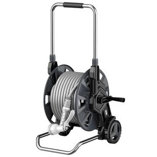 质造水管收纳架卷管器洗车水枪农用打药浇水车绕管盘水管挂墙手提