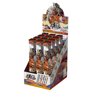 卡游火影中性笔正版燃动版第5弹隐藏鸣人佐助学习按动盲盒笔文具