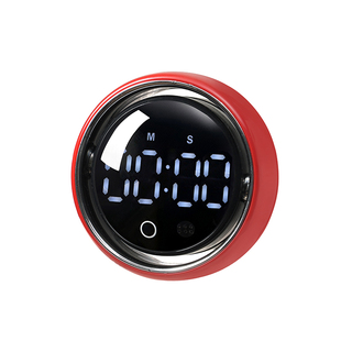 小圆智能语音控制计时器厨房磁吸定时器做饭提醒器小学生自律神器