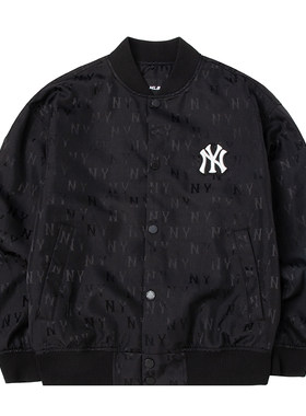 MLB专柜正品24春季新款情侣复古老花外套运动夹克棒球服3AJPM0541