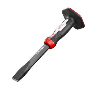 德力西錾子扁头高硬度钨钢扁铲扁凿水泥手工平口开槽凿子凿铁专用