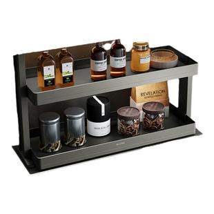 NUOMI/诺米魅影厨房橱柜智能电动升降双层缓冲吊柜调味拉篮置物架