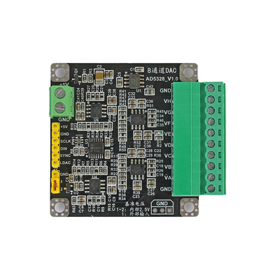 AD5328八通道12位数模转换器模块