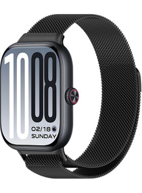 适用于vivowatchgt2手表带米兰尼斯iqoowatchgt2磁吸金属腕带智能VIVO/iQOO手表GT2运动透气高级替换表链男女