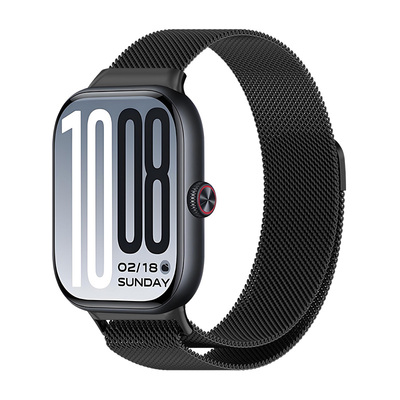 适用于vivowatchgt2手表带米兰尼斯iqoowatchgt2磁吸金属腕带智能VIVO/iQOO手表GT2运动透气高级替换表链男女
