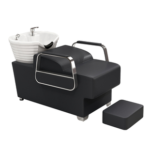 洗头床理发店专用美发店发廊轻奢网红潮店简约半躺冲水床厂家直销