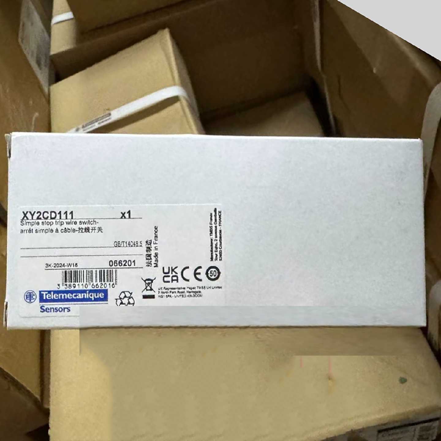 议价施耐德简单拉绳开关XY2CD111塑料1 NC1 NO全新原装正品现货包