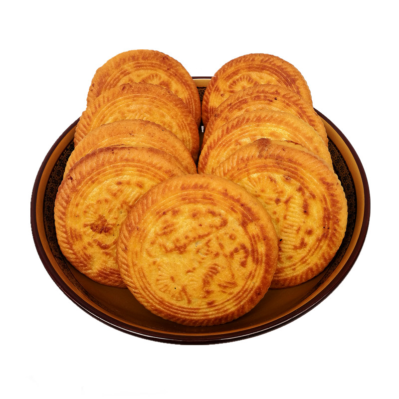 现做山西吕梁特产红糖空心月饼礼月饼