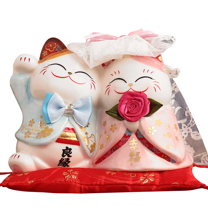 日本招财猫摆件礼物家居装饰品