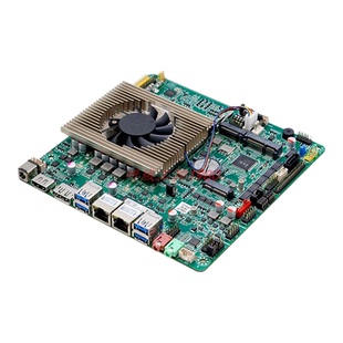 研域YS120R1工控主板12代i5-1235U迷你ITX双网口4G一体机电脑DP