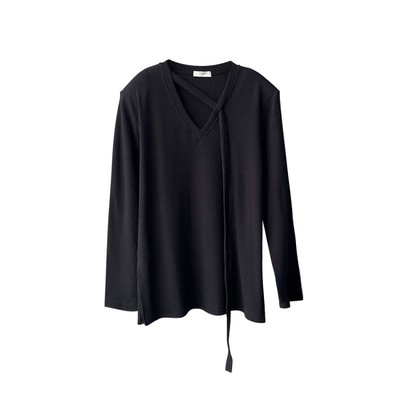 中长款打底衫女遮屁股洋气内搭