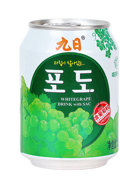 九日葡萄桃子西柚草莓238ml