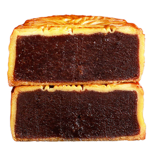 荔荣旗舰店广州红豆沙馅陈皮月饼散装广东中秋广式酒家特产正宗大