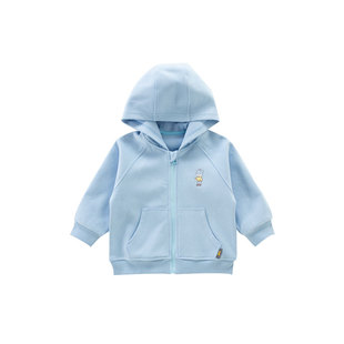 童泰男童连帽外套春秋款男童开衫上衣外穿2026新款婴幼儿衣服小童