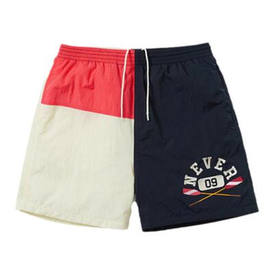 thisisneverthat®NEVER Block short 春夏款拼色宽松休闲短裤
